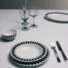 Σετ δύο πορσελάνινων πιάτων σούπας – Checkerboard Σετ δύο πορσελάνινων πιάτων σούπας – Checkerboard