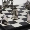 Σετ σκακιού από δέρμα Saffiano Σετ σκακιού από δέρμα Saffiano