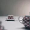 Σετ τεσσάρων πορσελάνινων φλιτζανιών εσπρέσο – Vienna Red Σετ τεσσάρων πορσελάνινων φλιτζανιών εσπρέσο – Vienna Red