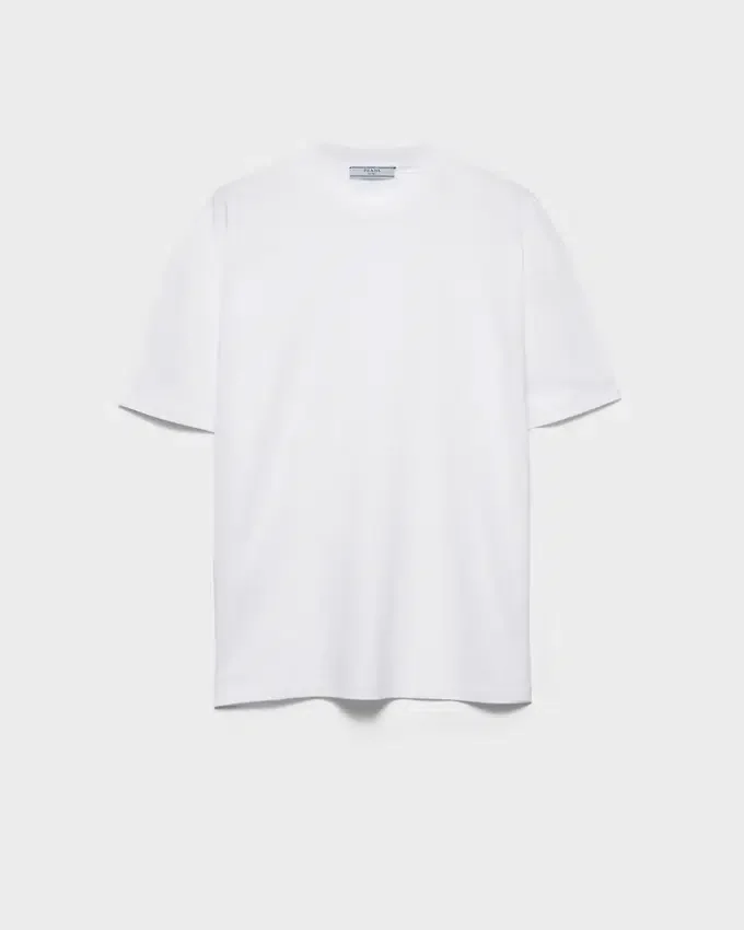 Τ-shirt από τζέρσεϊ σε oversized γραμμή Τ-shirt από τζέρσεϊ σε oversized γραμμή