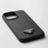Θήκη από δέρμα Saffiano για iPhone 15 Pro Max Θήκη από δέρμα Saffiano για iPhone 15 Pro Max