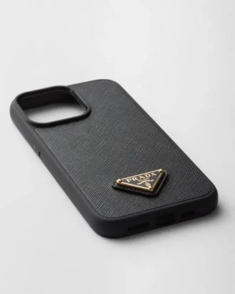 Θήκη από δέρμα Saffiano για iPhone 15 Pro Max