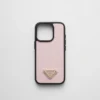 Θήκη από δέρμα Saffiano για iPhone 16 Pro Θήκη από δέρμα Saffiano για iPhone 16 Pro