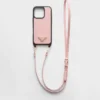 Θήκη από δέρμα Saffiano για iPhone 16 Pro Θήκη από δέρμα Saffiano για iPhone 16 Pro