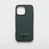 Θήκη από δέρμα Saffiano για iPhone 16 Pro Max Θήκη από δέρμα Saffiano για iPhone 16 Pro Max