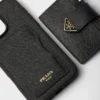 Θήκη από δέρμα Saffiano για iPhone 16 Pro Max Θήκη από δέρμα Saffiano για iPhone 16 Pro Max
