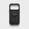 Θήκη από δέρμα Saffiano για iPhone 17 Pro Θήκη από δέρμα Saffiano για iPhone 17 Pro