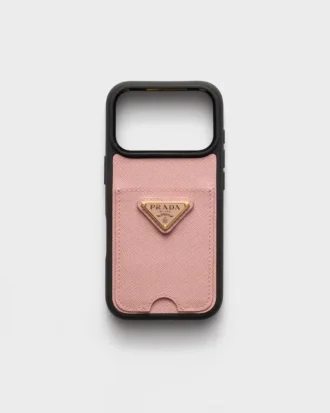 Θήκη από δέρμα Saffiano για iPhone 17 Pro