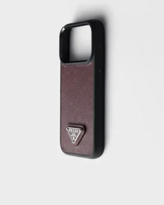 Θήκη από δέρμα Saffiano για iPhone 17 Pro