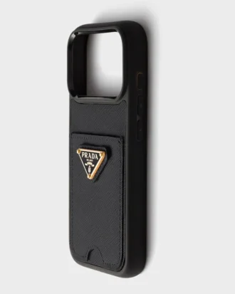 Θήκη από δέρμα Saffiano για iPhone 17 Pro