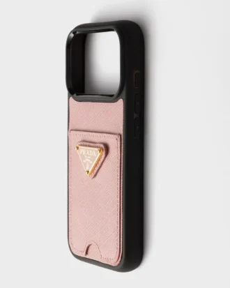 Θήκη από δέρμα Saffiano για iPhone 17 Pro