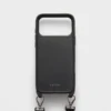 Θήκη από δέρμα Saffiano για iPhone 17 Pro Max με ιμάντα ώμου Θήκη από δέρμα Saffiano για iPhone 17 Pro Max με ιμάντα ώμου