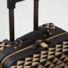 Τροχήλατη βαλίτσα Prada Symbole με κεντημένο ύφασμα