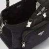 Τσάντα για κατοικίδια από Re-Nylon και δέρμα Saffiano
