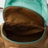 Τσάντα ώμου από παλαιωμένο Re-Nylon και δέρμα Τσάντα ώμου από παλαιωμένο Re-Nylon και δέρμα