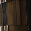 Τσάντα ώμου από Re-Nylon και δέρμα Τσάντα ώμου από Re-Nylon και δέρμα