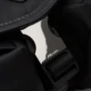 Τσάντα ώμου από Re-Nylon και δέρμα Τσάντα ώμου από Re-Nylon και δέρμα
