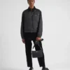 Τσάντα ώμου από Re-Nylon και δέρμα Saffiano Τσάντα ώμου από Re-Nylon και δέρμα Saffiano
