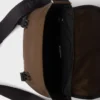 Τσάντα ώμου από Re-Nylon και δέρμα Saffiano Τσάντα ώμου από Re-Nylon και δέρμα Saffiano