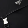 Τσάντα ώμου από Re-Nylon και δέρμα Saffiano Τσάντα ώμου από Re-Nylon και δέρμα Saffiano
