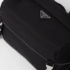 Τσάντα ώμου από Re-Nylon και δέρμα Saffiano Τσάντα ώμου από Re-Nylon και δέρμα Saffiano