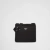 Τσάντα ώμου από Re-Nylon και Saffiano Τσάντα ώμου από Re-Nylon και Saffiano