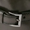Τσάντα ώμου με φερμουάρ από δέρμα με φινίρισμα αντίκα Τσάντα ώμου με φερμουάρ από δέρμα με φινίρισμα αντίκα