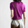 Τσάντα ώμου Prada Arqua από σουέτ Τσάντα ώμου Prada Arqua από σουέτ