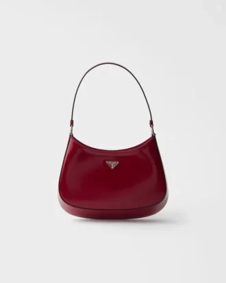 Τσάντα ώμου Prada Cleo από βουρτσισμένο δέρμα Τσάντα ώμου Prada Cleo από βουρτσισμένο δέρμα