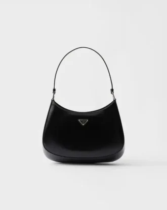 Τσάντα ώμου Prada Cleo από βουρτσισμένο δέρμα Τσάντα ώμου Prada Cleo από βουρτσισμένο δέρμα