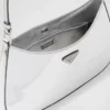 Τσάντα ώμου Prada Cleo από βουρτσισμένο δέρμα