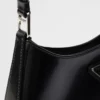 Τσάντα ώμου Prada Cleo από βουρτσισμένο δέρμα Τσάντα ώμου Prada Cleo από βουρτσισμένο δέρμα