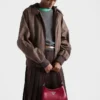 Τσάντα ώμου Prada Cleo από βουρτσισμένο δέρμα Τσάντα ώμου Prada Cleo από βουρτσισμένο δέρμα