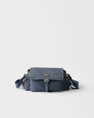 Τσάντα ώμου Prada Explore Medium από δέρμα Nappa με πτερύγιο