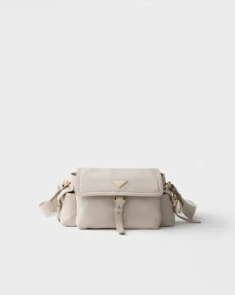 Τσάντα ώμου Prada Explore Medium από δέρμα Nappa με πτερύγιο