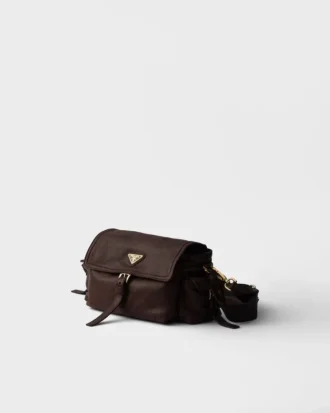 Τσάντα ώμου Prada Explore Medium από δέρμα Nappa με πτερύγιο