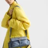 Τσάντα ώμου Prada Explore Medium από δέρμα Nappa με πτερύγιο Τσάντα ώμου Prada Explore Medium από δέρμα Nappa με πτερύγιο