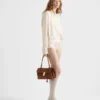 Τσάντα ώμου Prada Soft Medium από σουέτ Τσάντα ώμου Prada Soft Medium από σουέτ