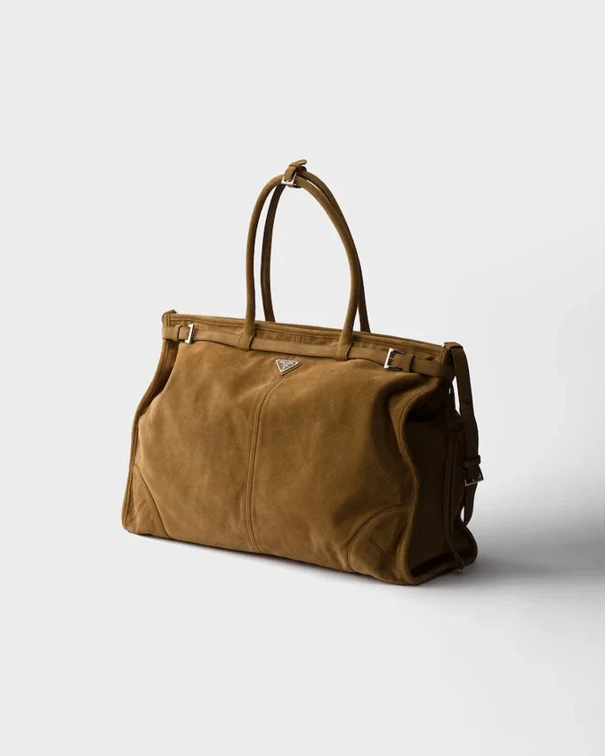 Τσάντα Prada Bonnie από σουέτ Τσάντα Prada Bonnie από σουέτ