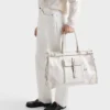 Τσάντα Prada Bonnie από τζιν και δέρμα Τσάντα Prada Bonnie από τζιν και δέρμα