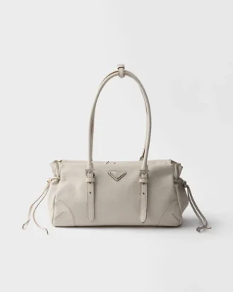 Τσάντα Prada Bonnie Medium από δέρμα με παλαιωμένη όψη
