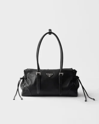 Τσάντα Prada Bonnie Medium από δέρμα με παλαιωμένη όψη