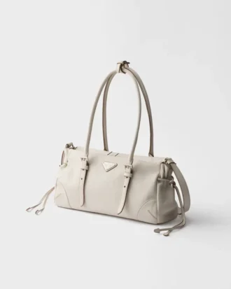 Τσάντα Prada Bonnie Medium από δέρμα με παλαιωμένη όψη