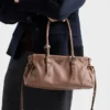 Τσάντα Prada Bonnie Medium από δέρμα με παλαιωμένη όψη Τσάντα Prada Bonnie Medium από δέρμα με παλαιωμένη όψη