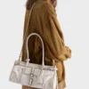 Τσάντα Prada Bonnie Medium από λινό με τύπωμα και δέρμα Τσάντα Prada Bonnie Medium από λινό με τύπωμα και δέρμα