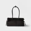 Τσάντα Prada Bonnie Medium από σουέτ Τσάντα Prada Bonnie Medium από σουέτ