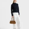 Τσάντα Prada Bonnie Medium από σουέτ Τσάντα Prada Bonnie Medium από σουέτ