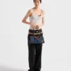Τσάντα Prada Bonnie Medium από τζιν και δέρμα Τσάντα Prada Bonnie Medium από τζιν και δέρμα