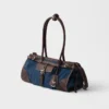 Τσάντα Prada Bonnie Medium από τζιν και δέρμα Τσάντα Prada Bonnie Medium από τζιν και δέρμα