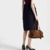 Τσάντα Prada Bowling Medium από σουέτ Τσάντα Prada Bowling Medium από σουέτ